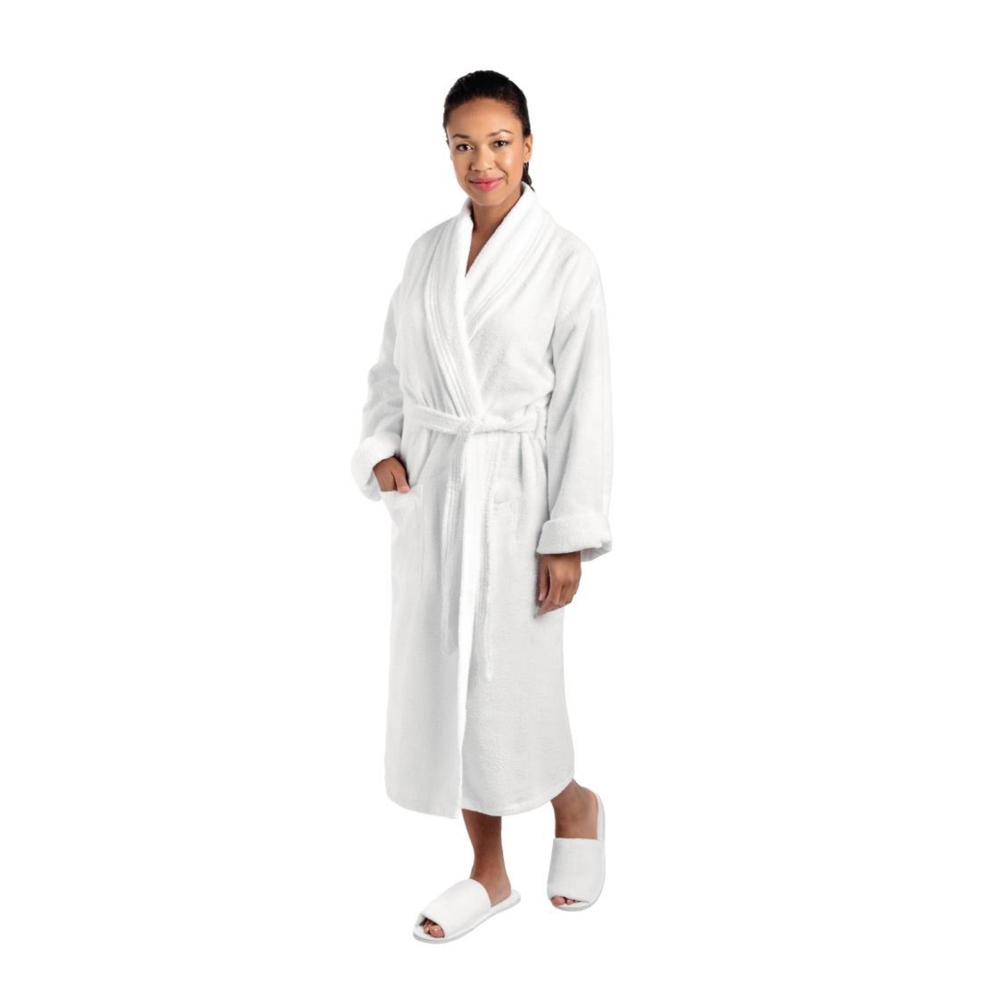 Picture of Mitre Luxury Curzon Bathrobe Extra Large White