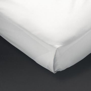 Picture of Mitre Comfort Percale Flat Sheet White King Size