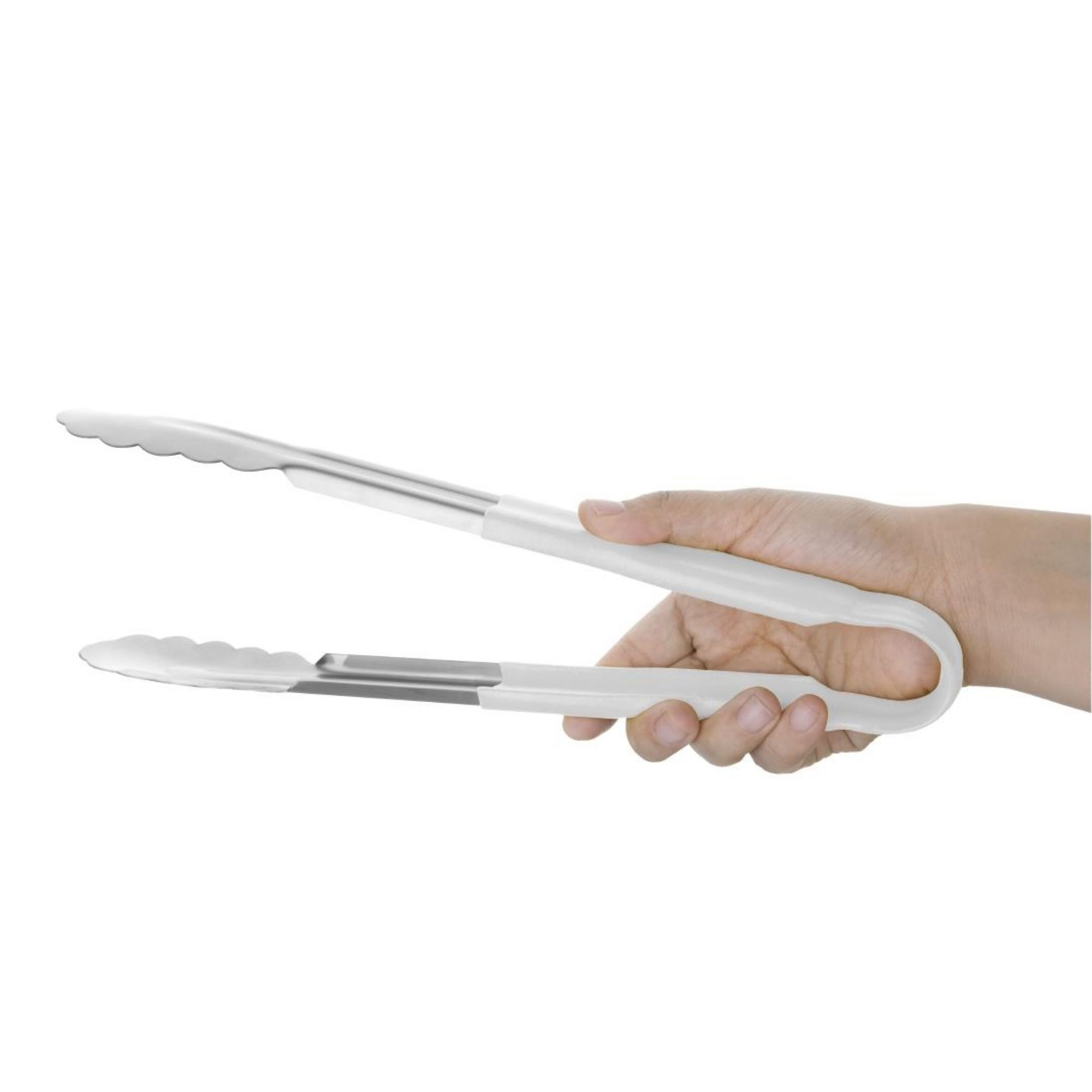 Picture of Hygiplas Colour Coded White Serving Tong 300mm