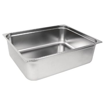 Picture of Vogue Stainless Steel 2/1 Gastronorm Tray 200mm