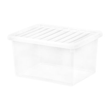 Picture of Wham Crystal Storage Box and Lid 37Ltr