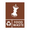 Picture of Jantex Slim Bin Food Waste Label - FX194