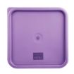 Picture of Hygiplas Square Food Storage Container Lid Purple Large