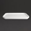 Picture of Olympia Kristallon Polypropylene Fast Food Tray White Small 345mm - GF995