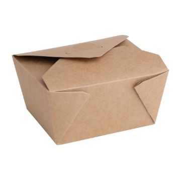 Picture of Fiesta Cardboard Takeaway Food Containers 112mm (300 Pack)