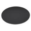 Picture of Bolero Matte Black Round Outdoor Table Top 600mm - FU531