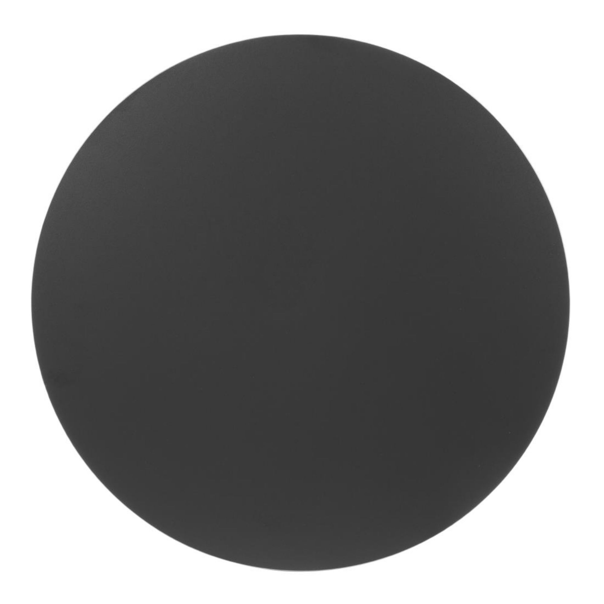 Picture of Bolero Matte Black Round Outdoor Table Top 600mm
