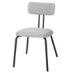Picture of Bolero Fairfield Chairs Black and Grey Mix (2 Pack)