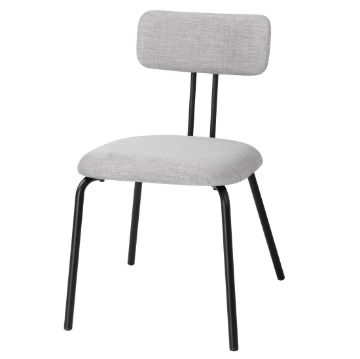 Picture of Bolero Fairfield Chairs Black and Grey Mix (2 Pack)