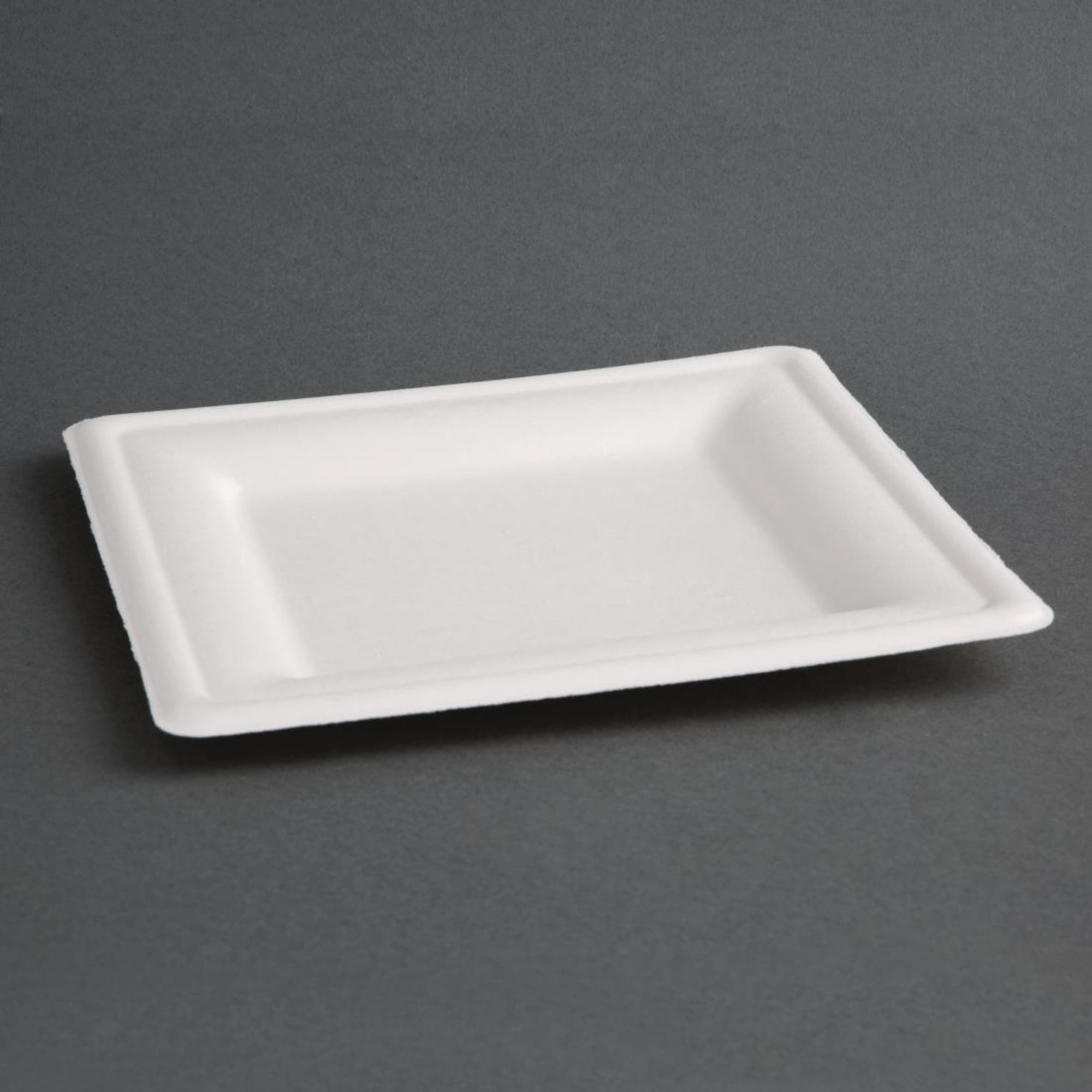 Picture of Fiesta Compostable Bagasse Square Plates 261mm (50 Pack)