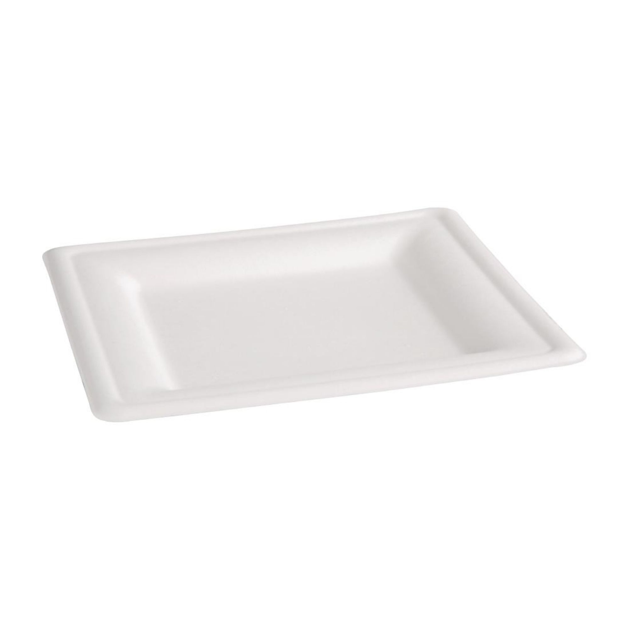 Picture of Fiesta Compostable Bagasse Square Plates 261mm (50 Pack)