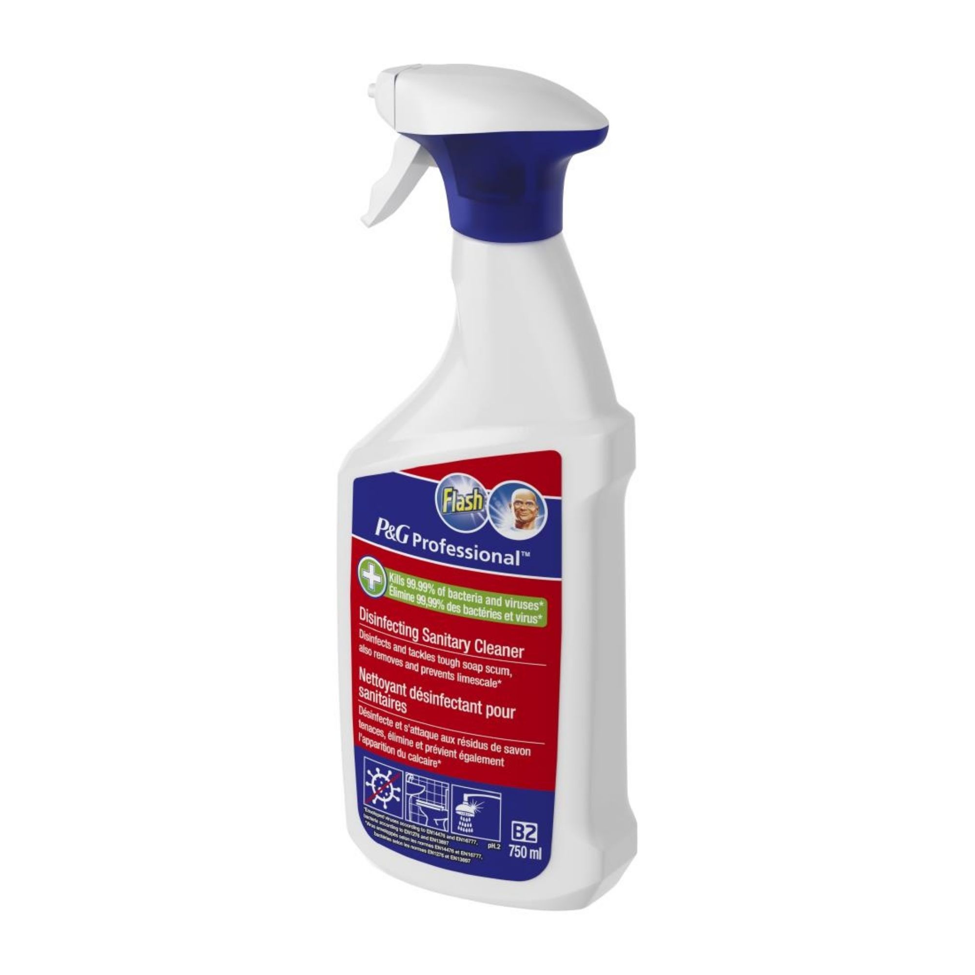 Picture of Flash Professional Disinfecting Sanitary Cleaner 750ml (Pack of 10)