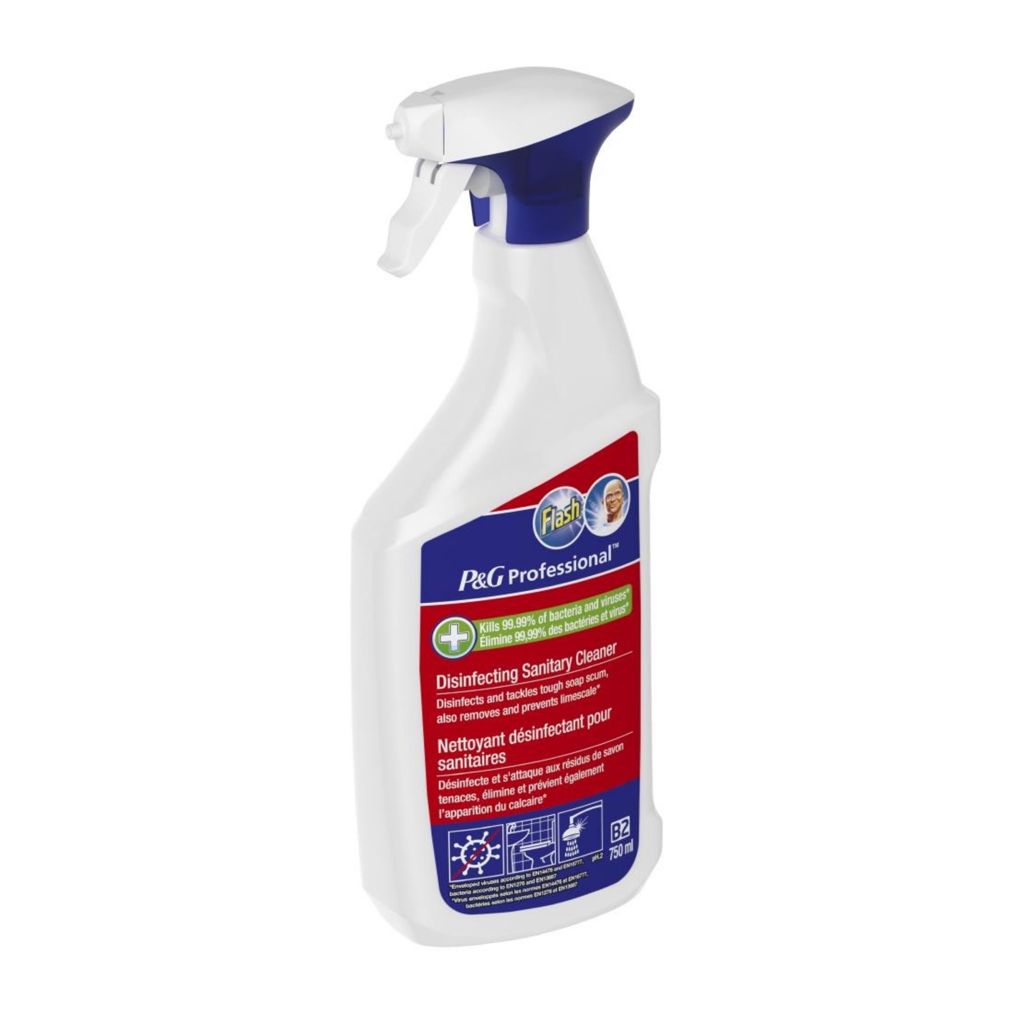 Picture of Flash Professional Disinfecting Sanitary Cleaner 750ml (Pack of 10)