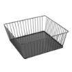 Picture of Olympia Wire Food Display Tray Square Black 280x280x100mm