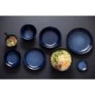 Picture of Olympia Luna Midnight Blue Footed Bowls 150mm (6 Pack)