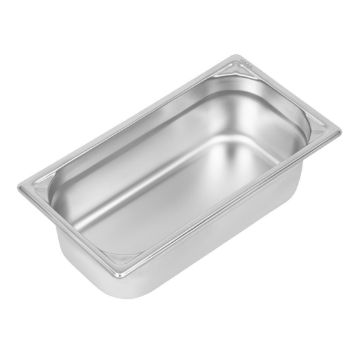 Picture of Vogue Heavy Duty Stainless Steel 1/3 Gastronorm Tray 100mm