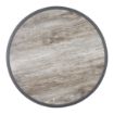 Picture of Bolero Fibre Glass Round Table Top Wood Effect 580mm