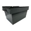 Picture of Vogue Plastic Transport Storage Crate with Attached Lid 600x400x320mm