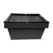 Picture of Vogue Plastic Transport Storage Crate with Attached Lid 600x400x320mm