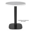 Picture of Bolero Fibre Glass Round Table Top Grey Stone Effect 580mm