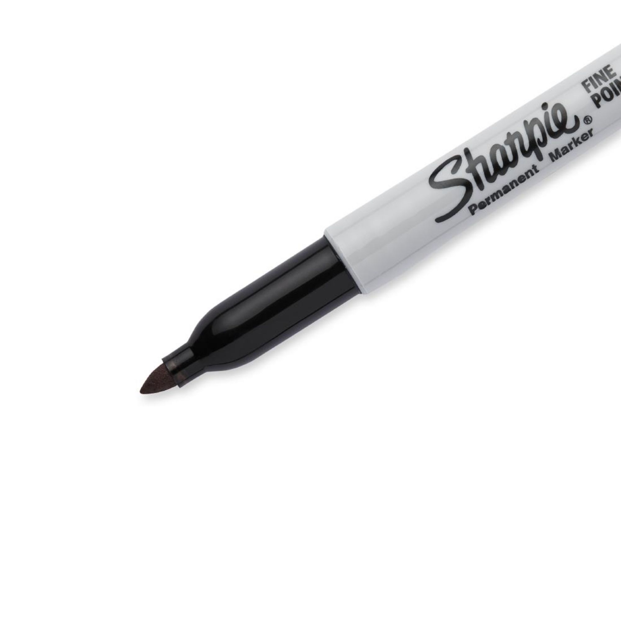 Picture of Sharpie Fine Permanent Marker Black (Pack of 12)