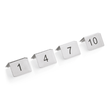 Picture of Set of table number signs