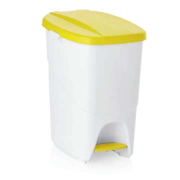 Picture of Pedal waste bin Yellow