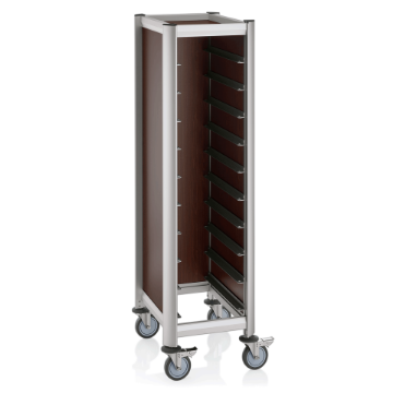 Picture of GN tray trolley Wooden Look
