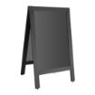 Picture of Olympia Pavement Board Black Wooden Frame 500x850mm