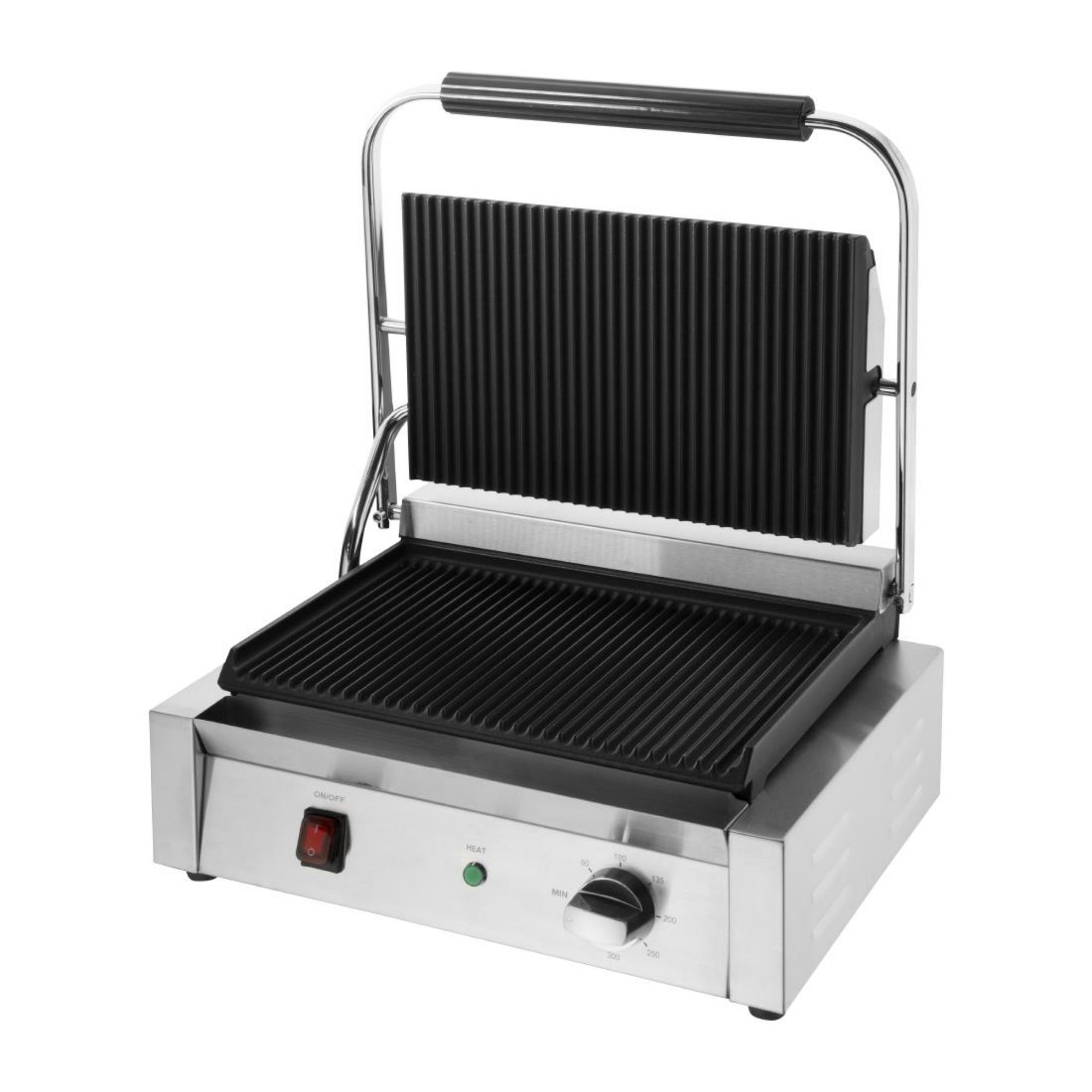 Picture of Buffalo Bistro Large Ribbed Contact Grill