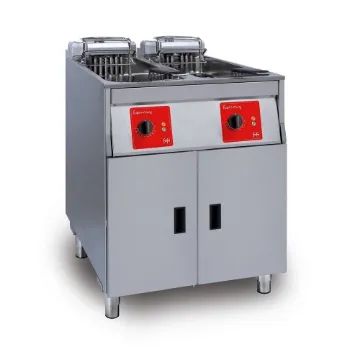 Picture of FriFri Super Easy 622 Electric Free-standing Twin Tank Fryer without Filtration - 2 Baskets - W 600 mm - 2 x 11.4 kW