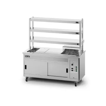 Picture of Lincat Panther SuperPass Series Free-standing Hot Cupboard - Bain Marie Top - W 1800 mm - 11.62 kW