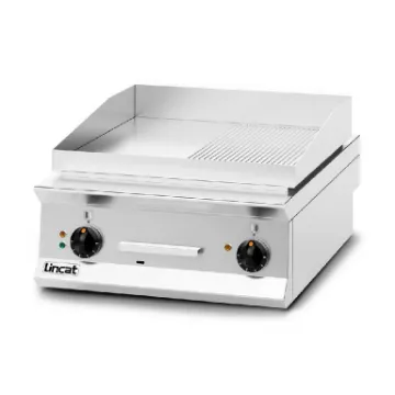 Picture of Lincat Opus 800 Electric Counter-top Griddle - Ribbed Plate - W 600 mm - 8.0 kW