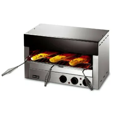 Picture of Lincat Lynx 400 Superchef Electric Counter-top Infra-Red Grill with Rod Shelf & Spillage Pan - W 552 mm - 3.0 kW