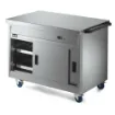 Picture of P8P3 - Lincat Panther 800 Series Free-standing Hot Cupboard - Plain Top