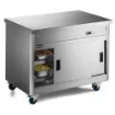 Picture of P8P3 - Lincat Panther 800 Series Free-standing Hot Cupboard - Plain Top