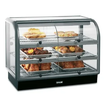 Picture of C6H/100S - Lincat Seal 650 Series Counter-top Curved Front Heated Merchandiser