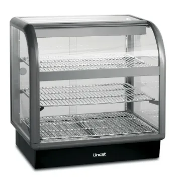 Picture of C6H/75B - Lincat Seal 650 Series Counter-top Curved Front Heated Merchandiser