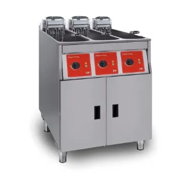 Picture of SL633H33G0 - FriFri Super Easy 633 Electric Free-standing Triple Tank Fryer with Filtration