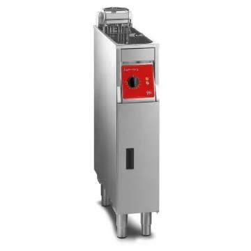 Picture of SL211L11N0 - FriFri Super Easy 211 Electric Free-standing Single Tank Fryer without Filtration - 1 Basket - W 200 mm - 7.5 kW - Single Phase