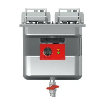 Picture of FriFri Super Easy 412 Electric Drop-in Single Tank Fryer with Filtration - 2 Baskets - W 400 mm - 22.0 kW