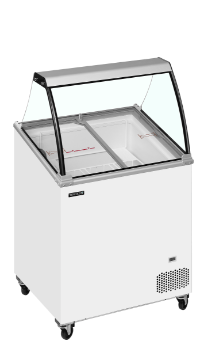 Picture of Tefcold IC201SCE + CANOPY Scoop Ice Cream Display