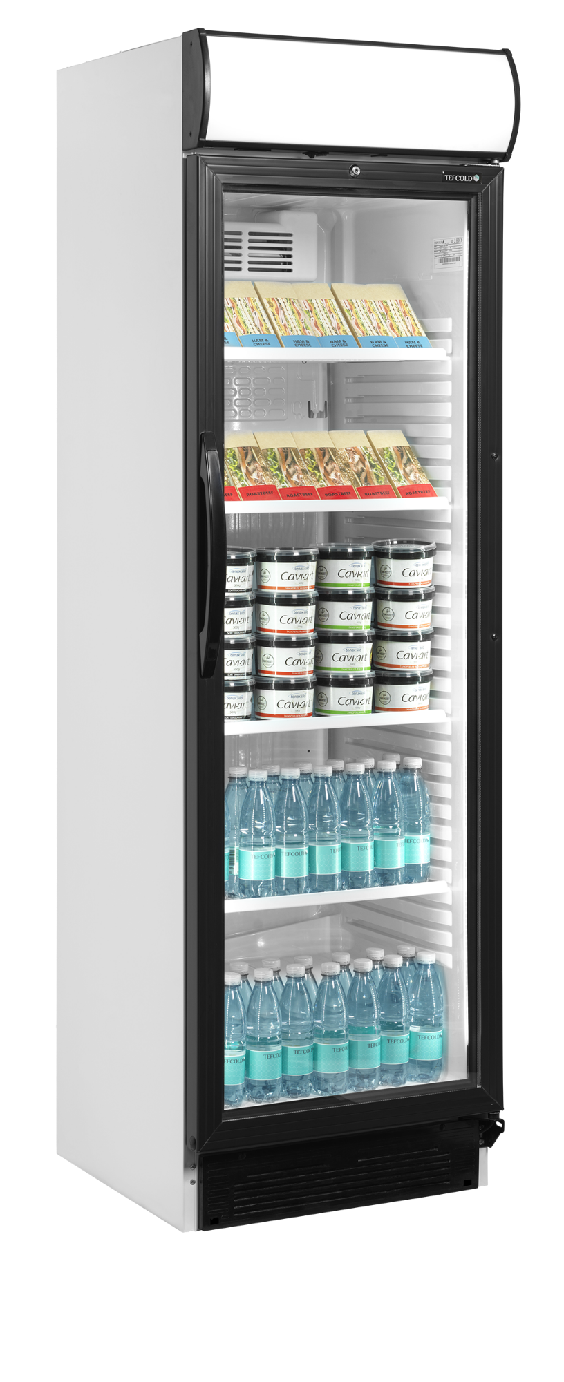 Picture of Tefcold CEV425CP Glass Door Merchandiser