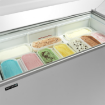 Picture of Tefcold IC400SC + CANOPY Scoop Ice Cream Display