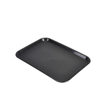 Picture of Fast Food Tray Black Large