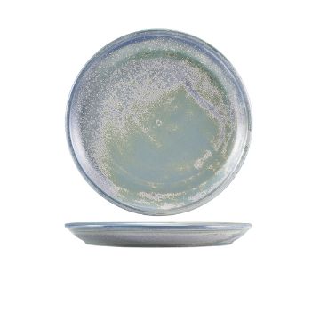 Picture of Terra Porcelain Seafoam Coupe Plate 24cm - Pack of 6