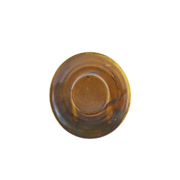 Picture of Terra Porcelain Rustic Copper Saucer 14.5cm - Pack of 6