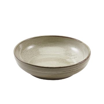 Picture of Terra Porcelain Grey Coupe Bowl 20cm - Pack of 6