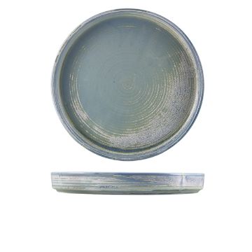 Picture of Terra Porcelain Seafoam Presentation Plate 26cm - Pack of 6