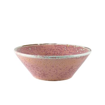 Picture of Terra Porcelain Rose Conical Bowl 14cm - Pack of 6